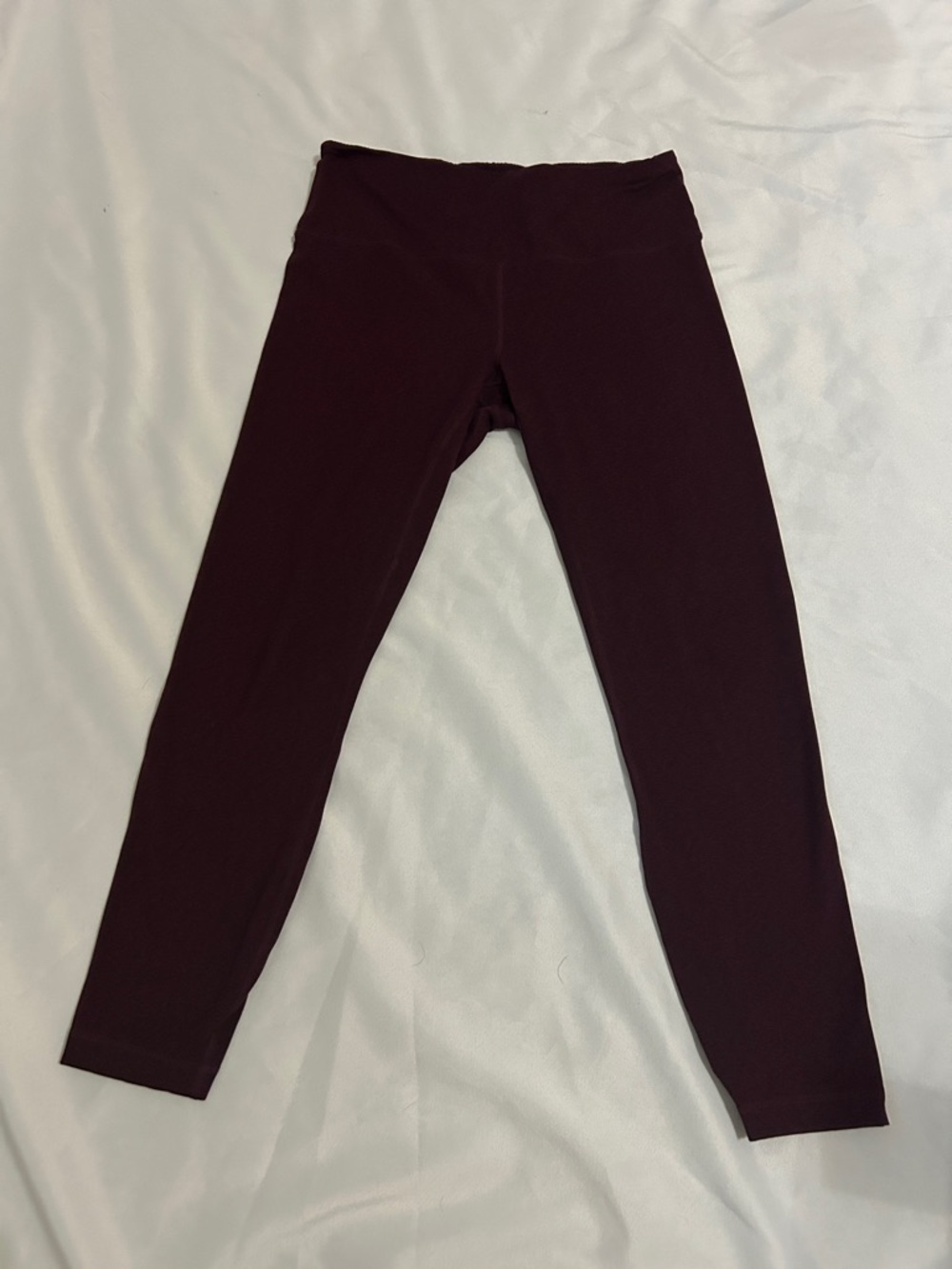 Women’s Solid red/black marbled Leggings - Comfortable Everyday Bottoms